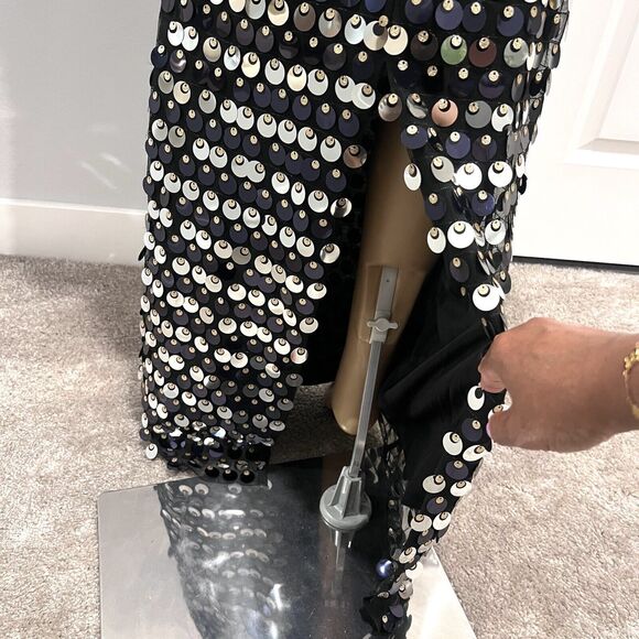 Lovers + Friends Black Sequin Maxi Dress - Picture 7 of 16